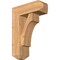 Ekena Millwork Westlake Craftsman Smooth Bracket w/ Offset Brace, Western Red Cedar, 7 1/2"W x 20"D x 28"H BKT0806X20X28WTL04SWR - alternate 1